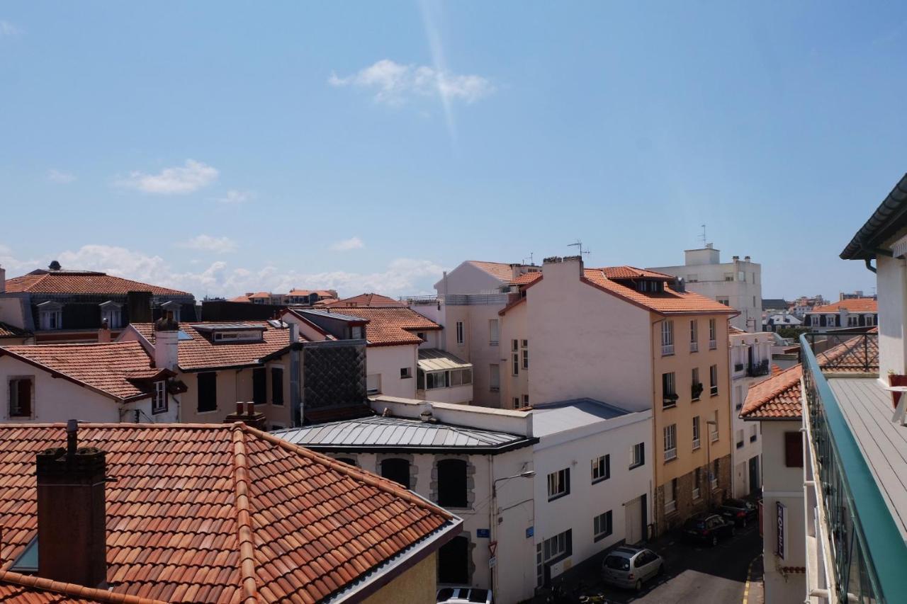 Magnifique Appartement, En Hyper Centre, Avec Terrasse Et Place De Parking Biarritz Zewnętrze zdjęcie